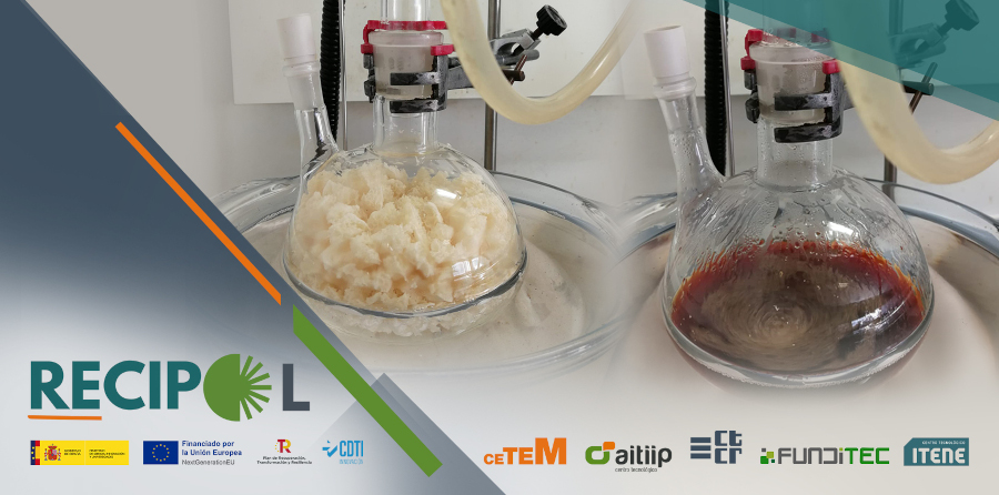 ITENE avanza en la despolimerización de poliuretanos mediante solvólisis con Deep Eutectic Solvents en RECIPOL